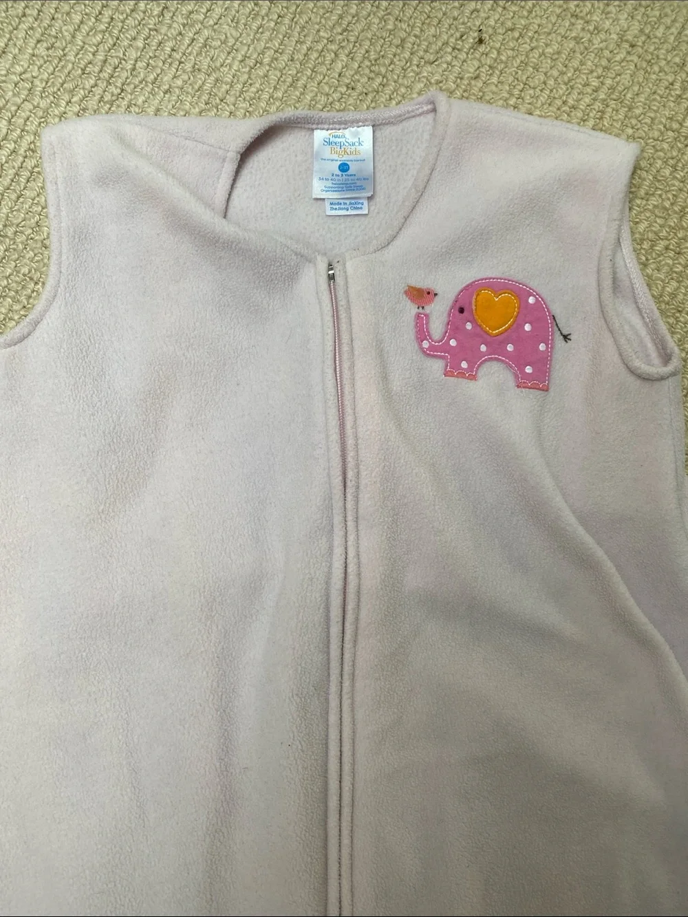Fleece HALO SleepSack, 2-3T